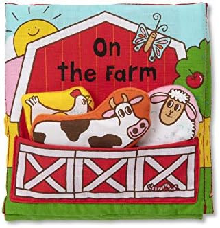 Melissa & Doug K’s Kids On The Farm 8-Page Soft Activity Book for Babies and Toddlers | Amazon (US)