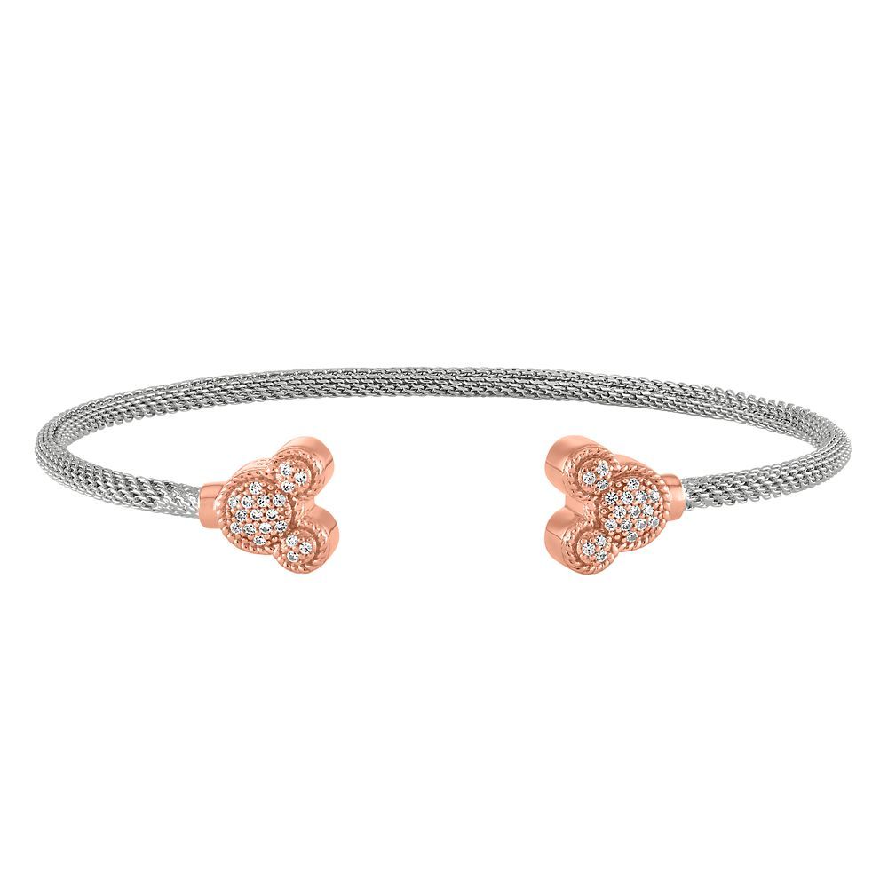 Mickey Mouse Rose Gold Icon Bracelet by Rebecca Hook Official shopDisney | Disney Store