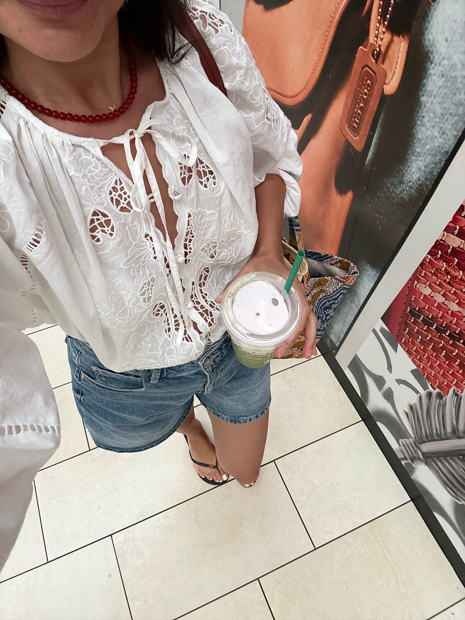 The most beautiful Eyelet-Embroidered top 🤍 Wearing size Medium.

#LTKgrwm #LTKootd #LTKSeasonal