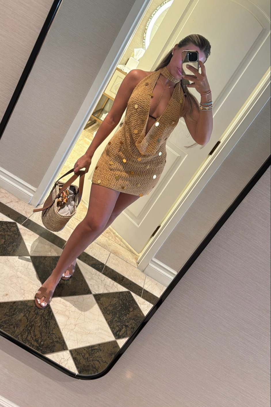 Knit gold coverup! Obsessed!!! 🤩

#LTKgrwm #LTKdayinmylife #LTKootd
