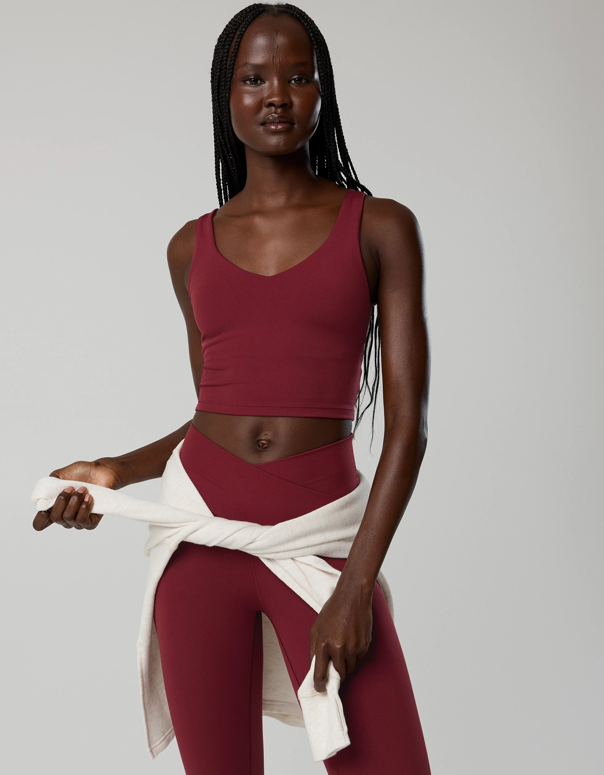 OFFLINE By Aerie Real Me Low Key Longline Sports Bra | Aerie