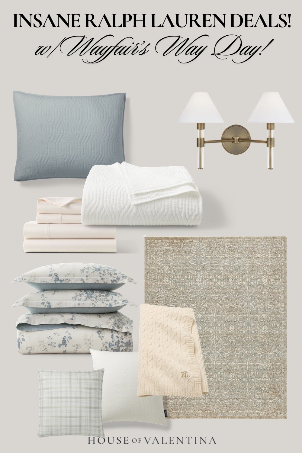 Ahhh quick! The way day deals are ending tonight on Wayfair and all the Ralph Lauren pieces are on crazy good deals!! 

#LTKHome #LTKdayinmylife #LTKSaleAlert