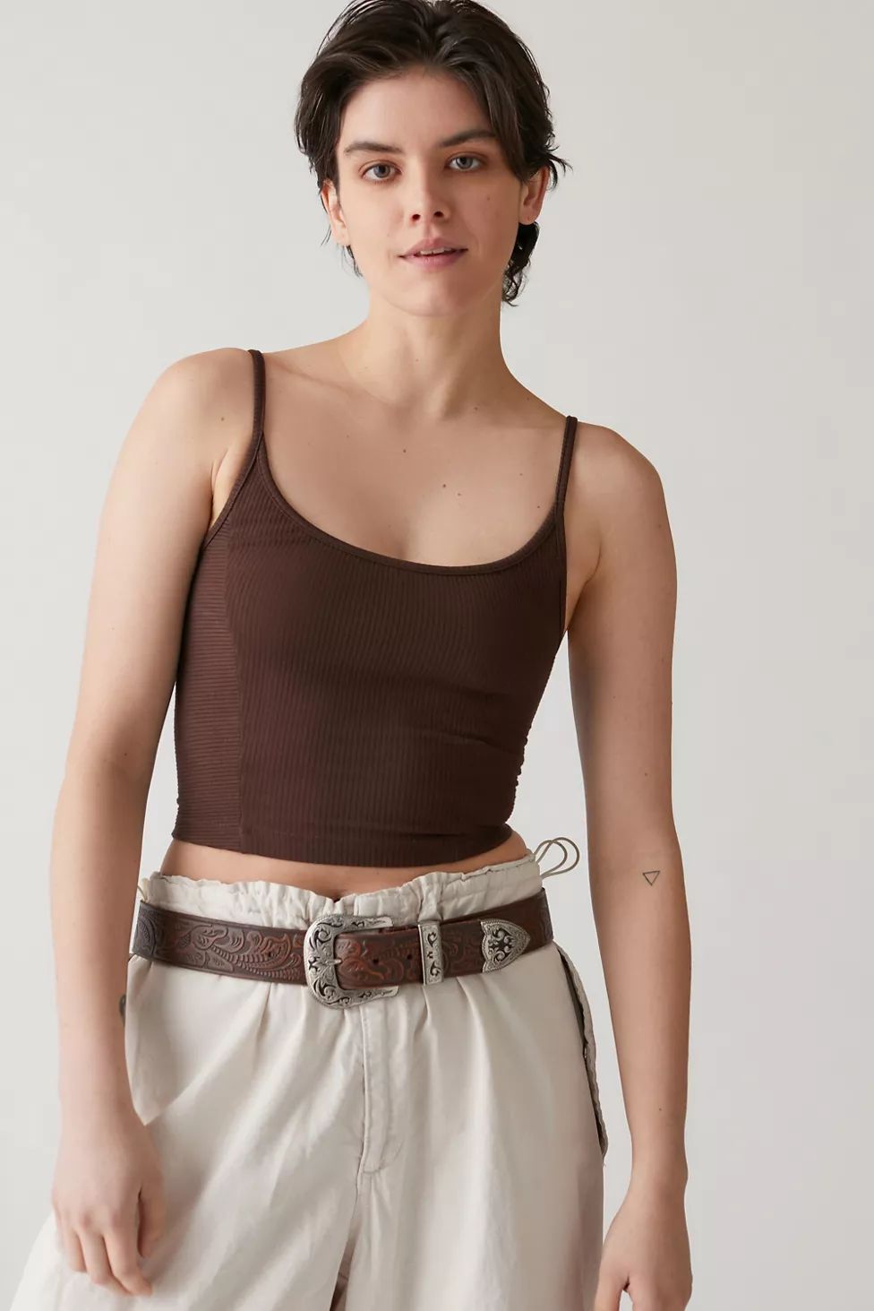 UO Cabana Cropped Cami | Urban Outfitters (US and RoW)