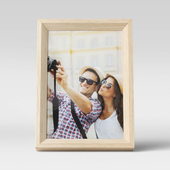 5" x 7" Wedge Picture Frame Natural - Room Essentials™ | Target
