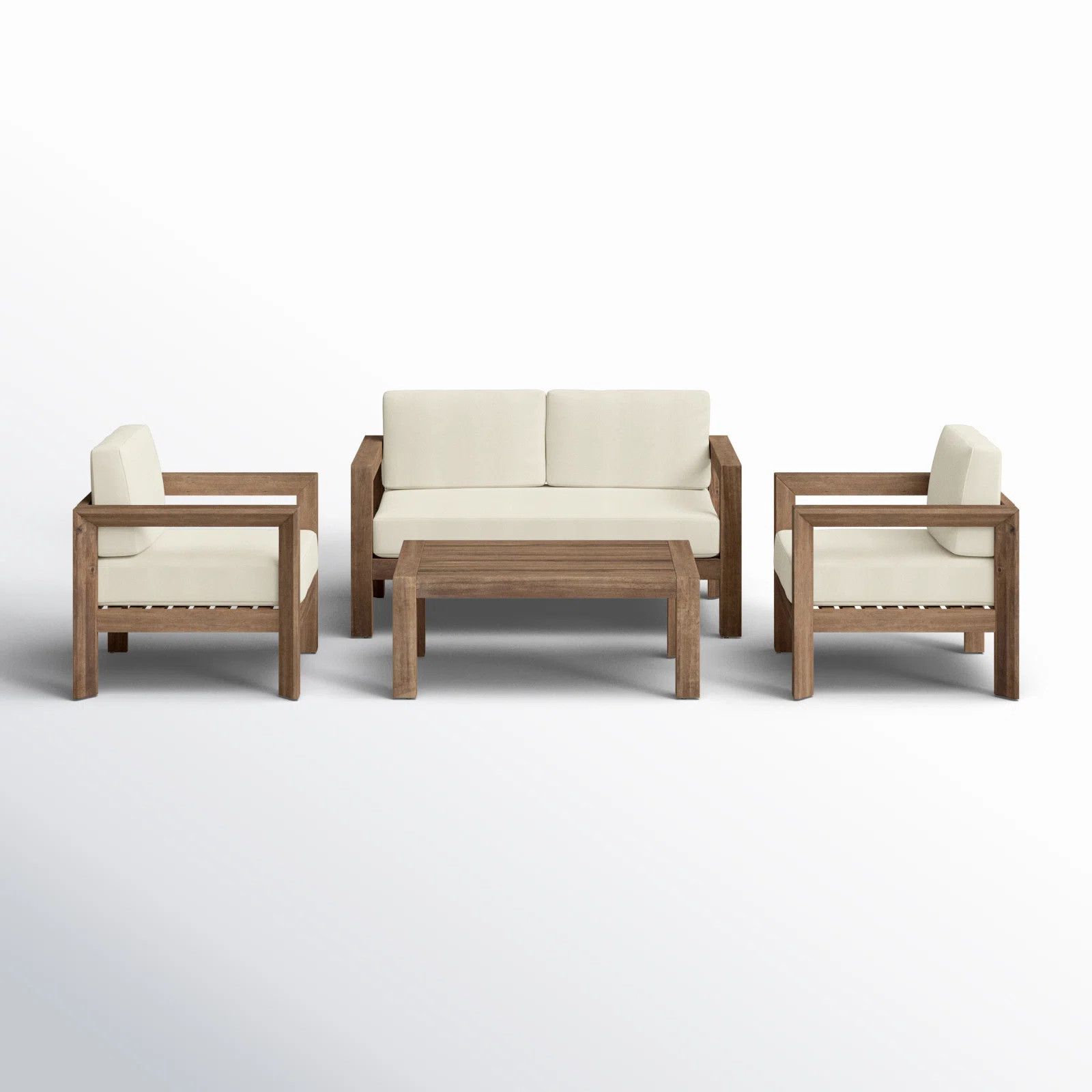 Joss & Main Kalita 4 Piece Sofa Seating Group with Cushions & Reviews | Wayfair | Wayfair North America
