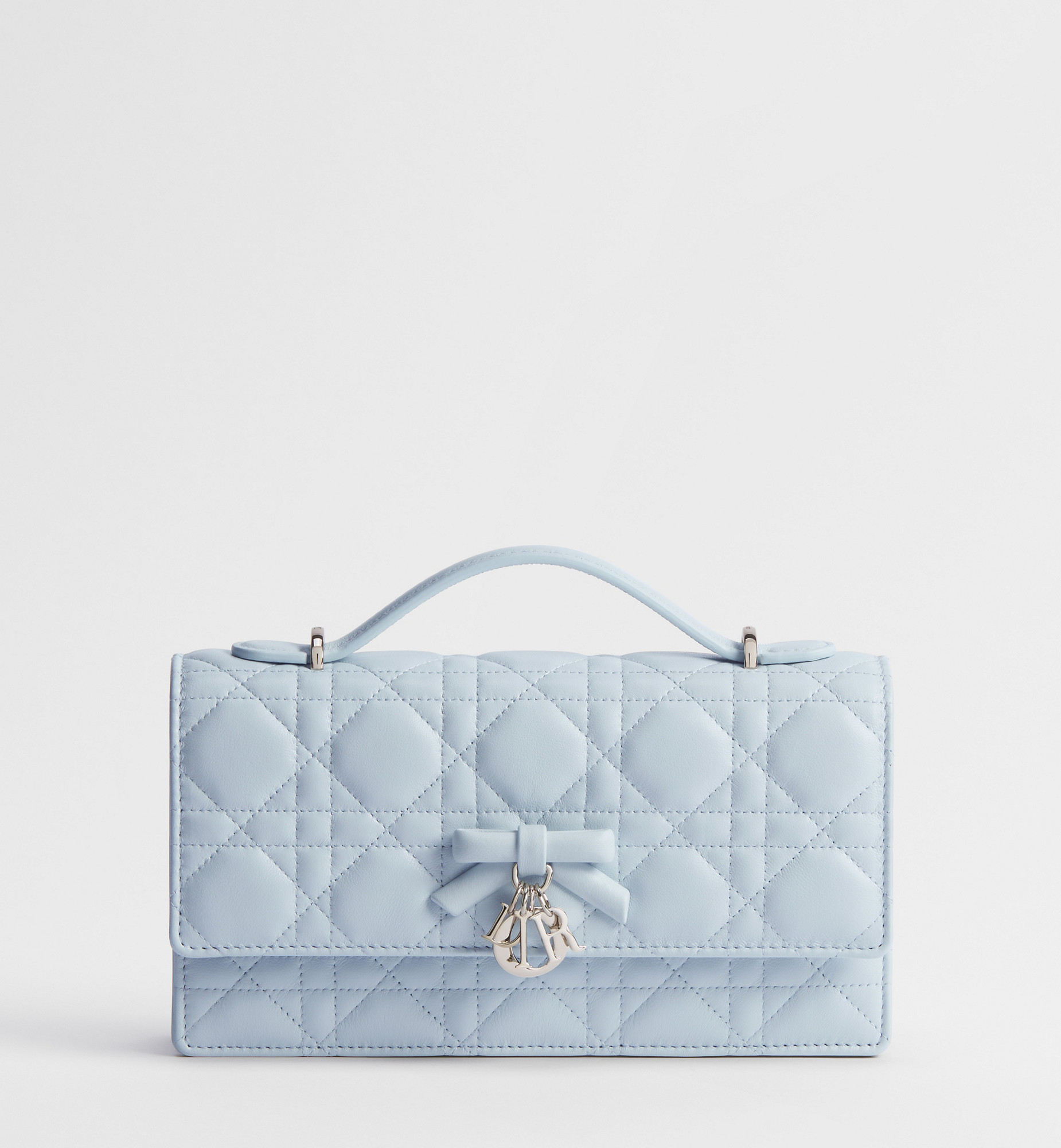 My Dior Mini Bag Ice Blue Cannage Lambskin | DIOR | Christian Dior Parfums UK