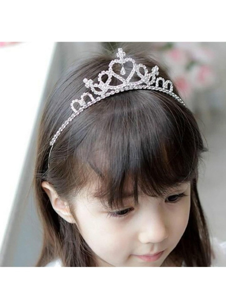 1pc Children's headwear accessories Children's Princess Crown Headband | SHEIN