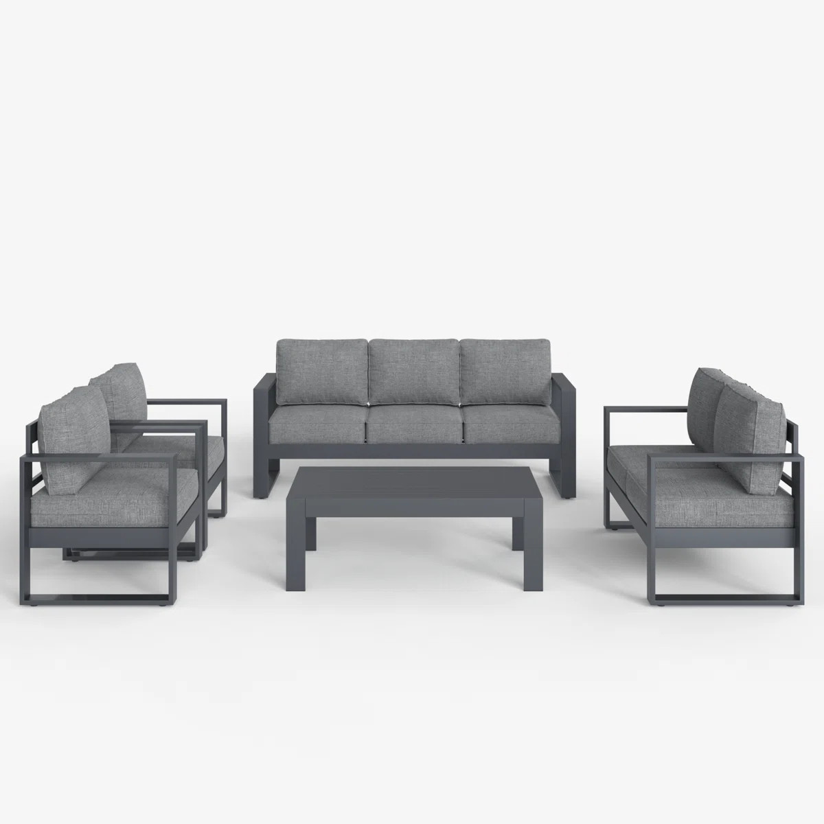 Standalone Product 7 - Person Patio Conversation Set with Cushions | Wayfair North America