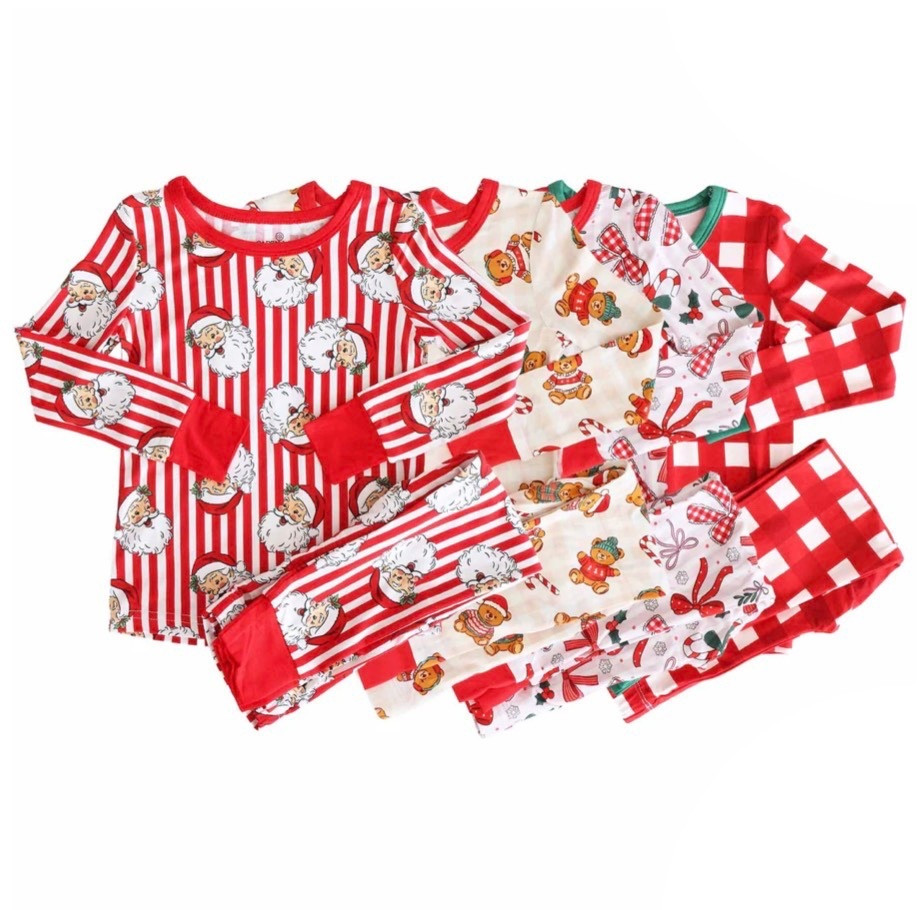 The Christmas Collection wraps your holidays in magic✨❤️ Think buttery-soft Christmas bamboo pajamas decked out in red bows, playful Santa hats, pink stripes, and gingerbread treats—perfect for Christmas morning, fireside cuddles, and those iconic family photos. Matching pajamas for the whole crew bring extra joy🎄🥰🫶🏼

#christmaspajamas #matchingfamilypajamas #holidaypajamas #familychristmaspjs #christmasmorning #christmastraditions #cozychristmas #christmasmagic #christmas #christmasmatching #christmasstyle #holidaytraditions #matchingpjs #familypjs #christmasinstyle #christmasfun #christmasfamily #christmasready #festivefits #christmascountdown #holidays #kids #kidspajamas #kidschristmas #toddler #toddlerpajamas #baby #babypajamas #bamboo #bamboopajamas #LTKFamily 

#LTKKids #LTKHoliday #LTKSeasonal