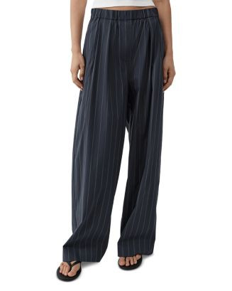 St. Agni Stripe Relaxed Pleat Pants | Bloomingdale's Women | Bloomingdale's (US)