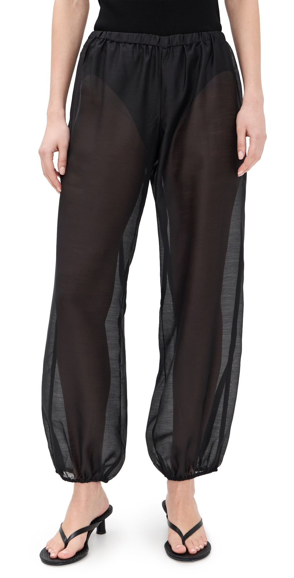 4th & Reckless Drew Balloon Trousers Black XL | Shopbop