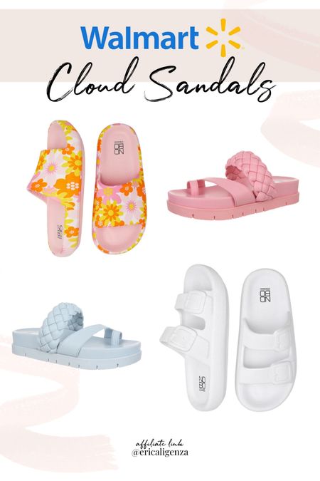 ☀️ Cloud Sandals - perfect for vacation! ☀️ 

Cloud sandals // sandals under $25 // comfy sandals // slide sandals // vacation sandals 

#LTKtravel #LTKshoecrush #LTKunder50