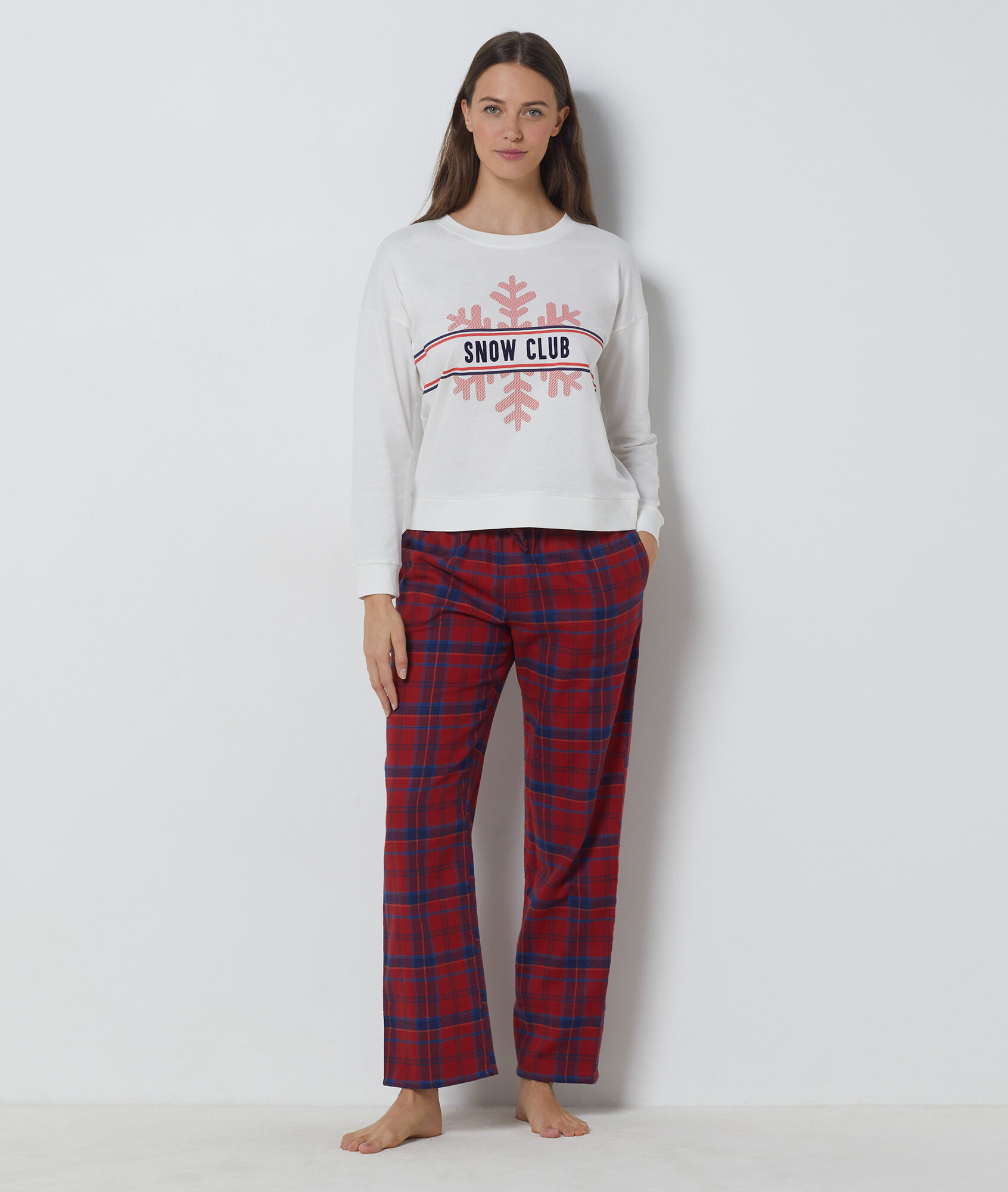 Pantalon de pyjama à carreaux COTTON - ETAM | Etam FR