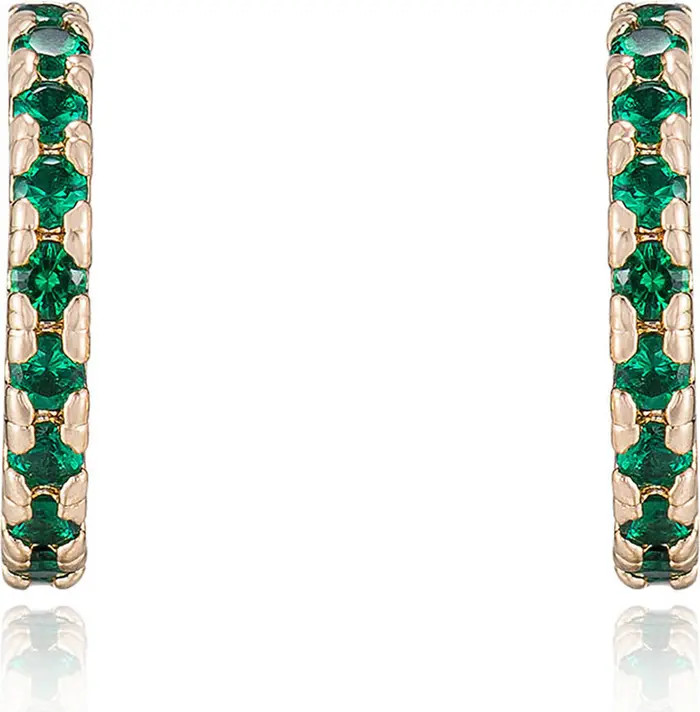 Small Cubic Zirconia Hoop Earrings | Nordstrom