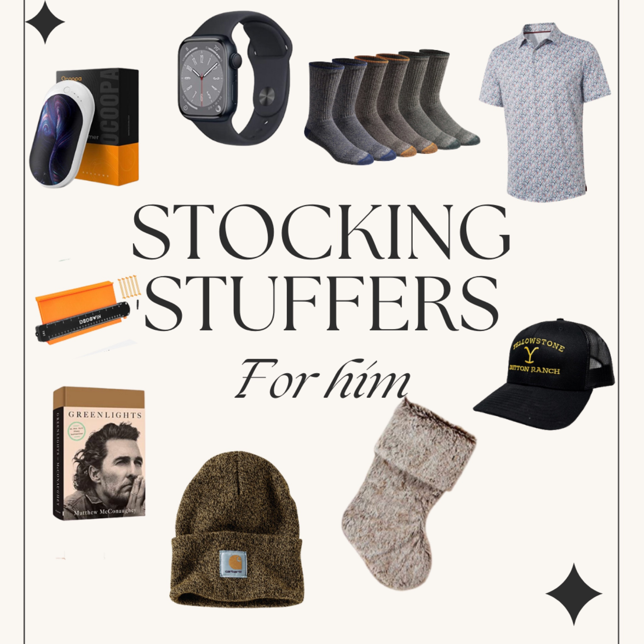 Stocking stuffer ideas for him.


#LTKSeasonal #LTKGiftGuide #LTKHoliday