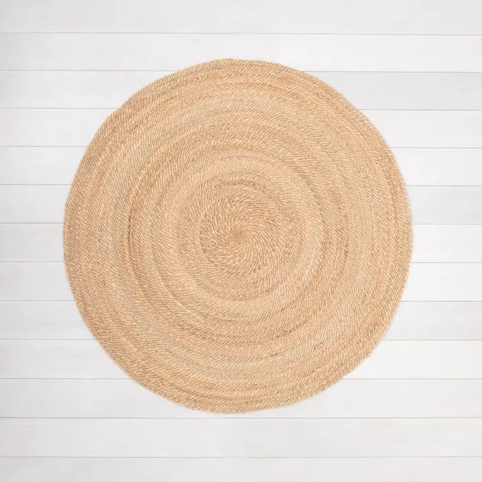 6' Round Jute Rug - Hearth & Hand™ with Magnolia | Target