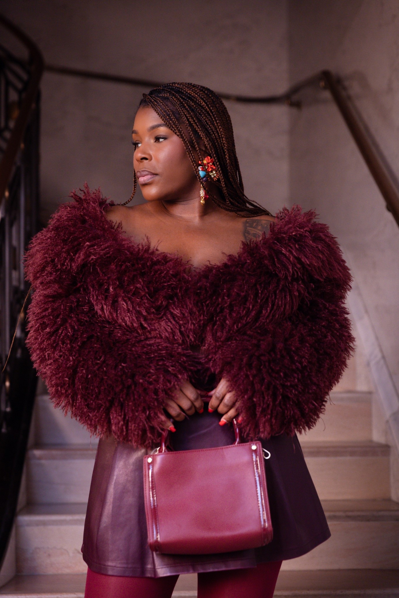 Burgundy from head to toe! 

#LTKootd #LTKFindsUnder100 #LTKSeasonal