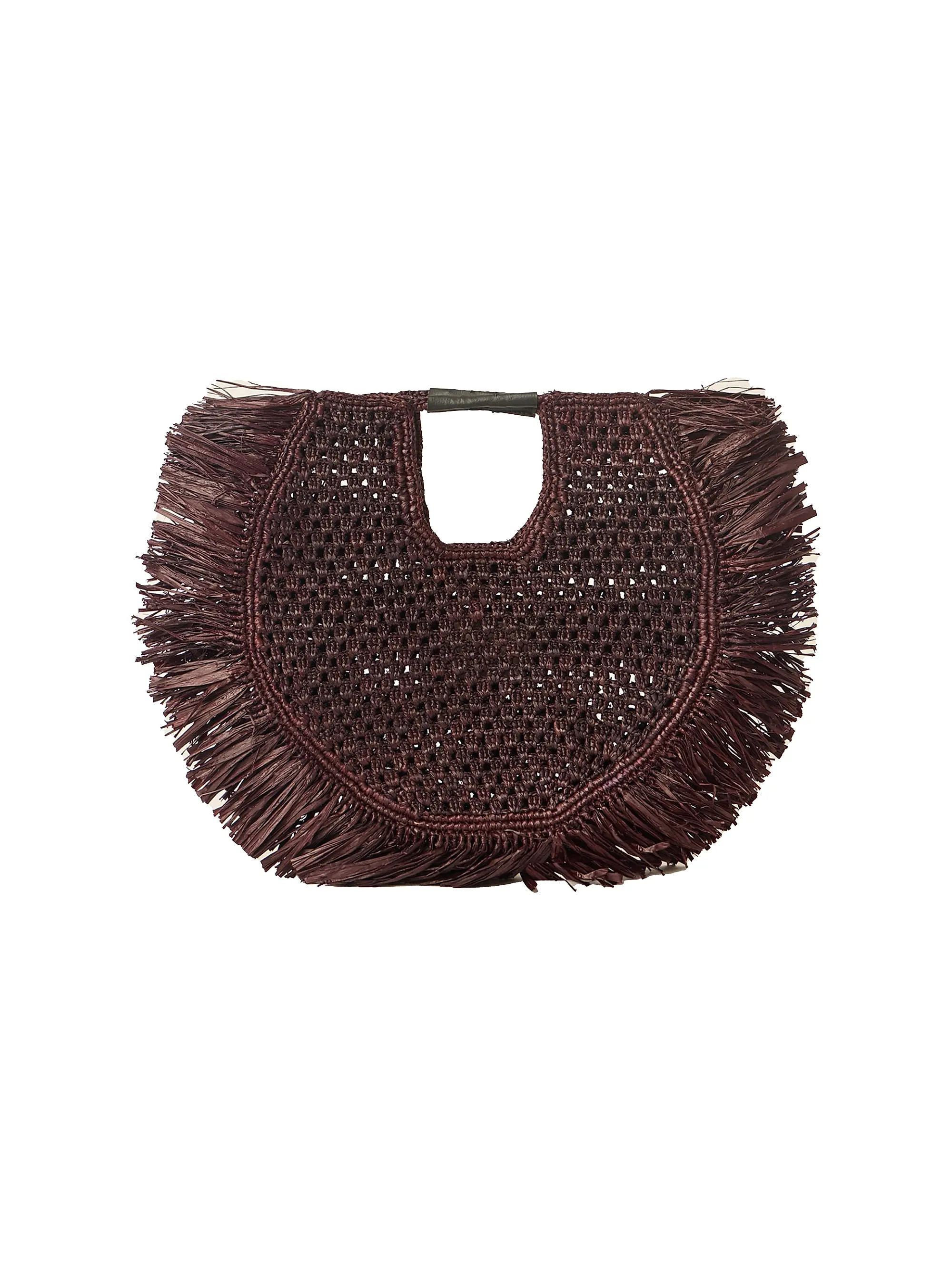 BTB Los Angeles Haden Fringed Raffia Tote Bag | Saks Fifth Avenue | Saks Fifth Avenue