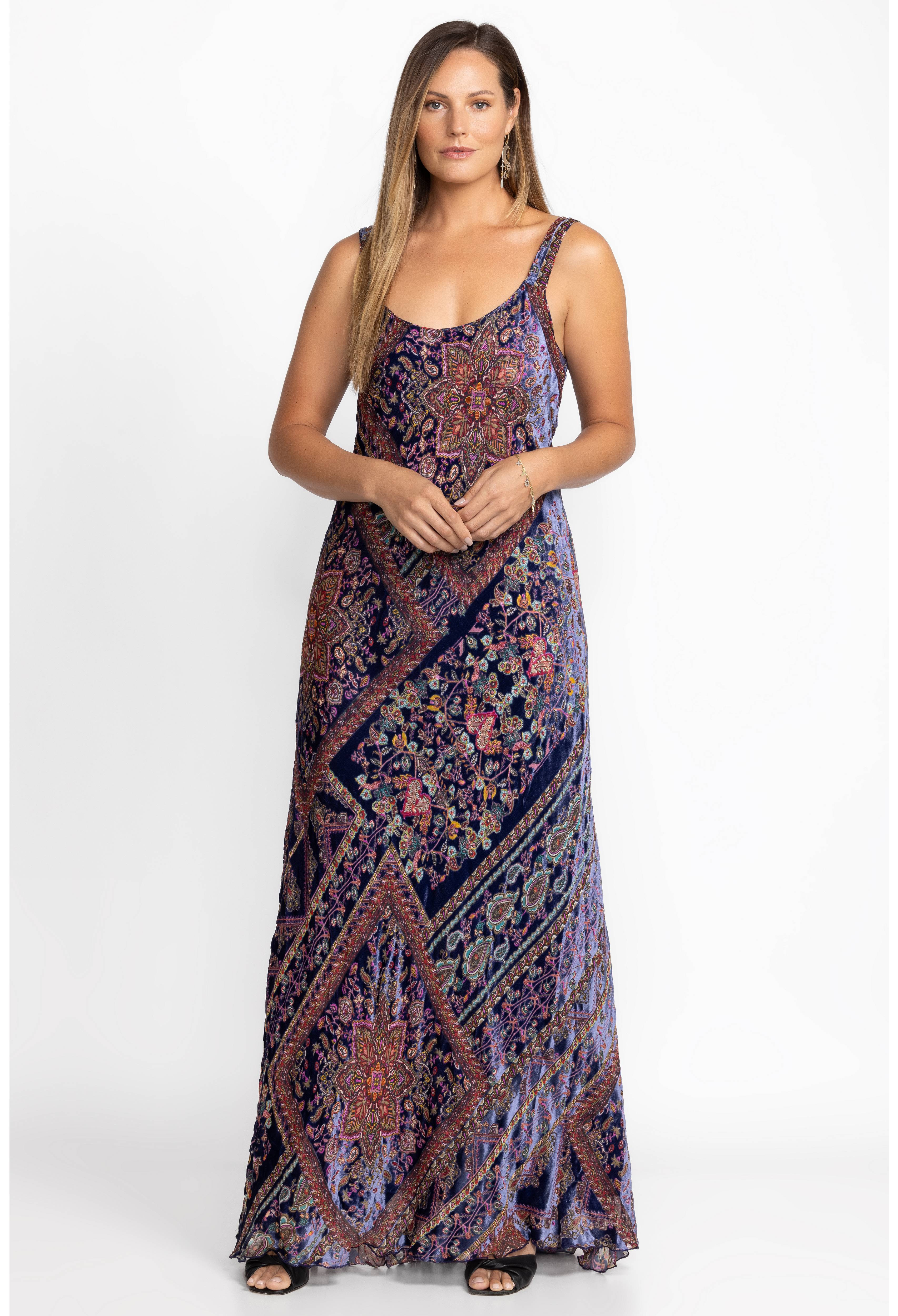 Omo Burnout Peony Dress | Johnny Was | Johnny Was