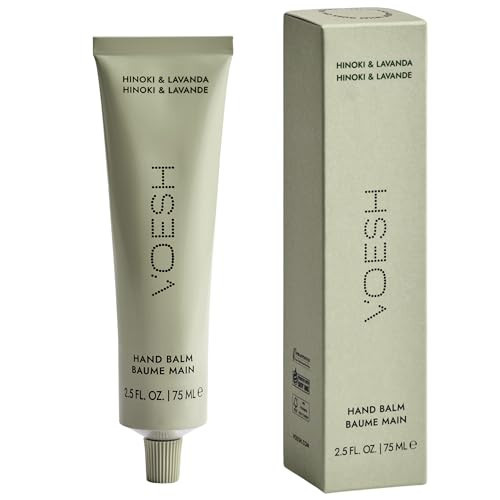 VOESH Vegan Hand Balm Hinoki & Lavanda 2.5 oz. – K-Beauty Korean Skincare Hand Cream for Dry Hands – Non-Greasy Fast-Absorbing Moisturizer with Turmeric Mango Butter and Squalane – Travel Size | Amazon (US)