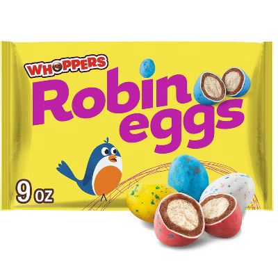 Whoppers Robin Eggs Malted Milk Balls Easter Candy - 9oz | Target