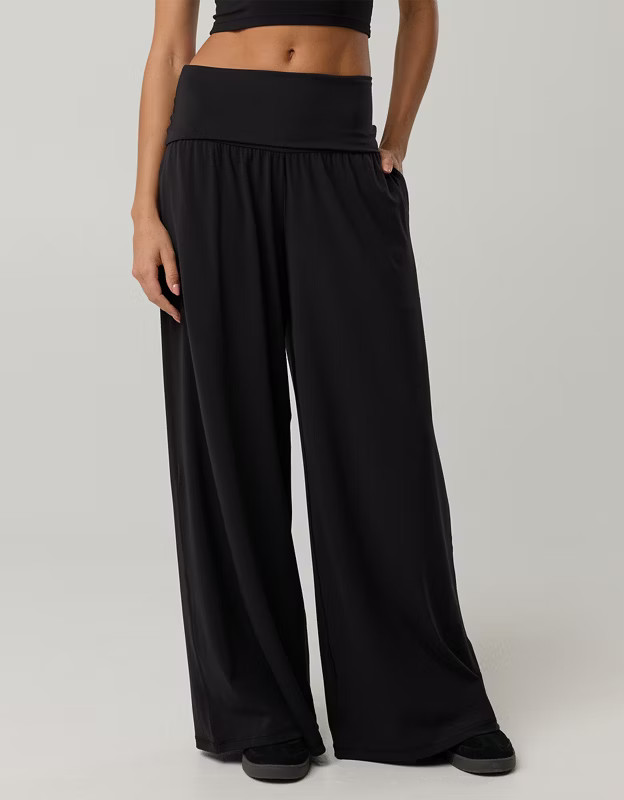 OFFLINE By Aerie Real Me Foldover Super Wide Leg Pant | Aerie