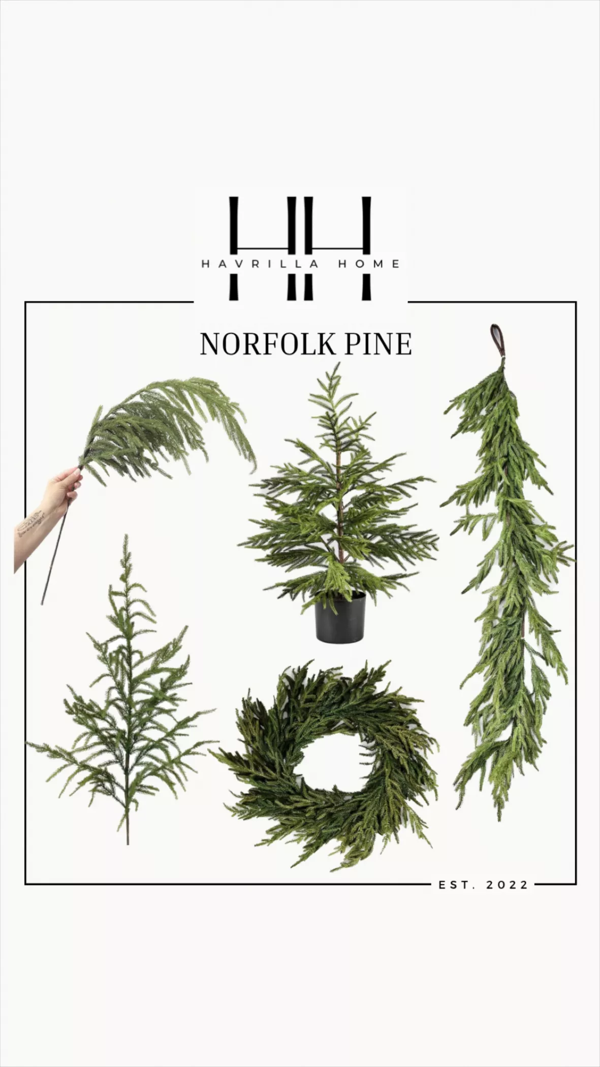 Faux Pine Branch 