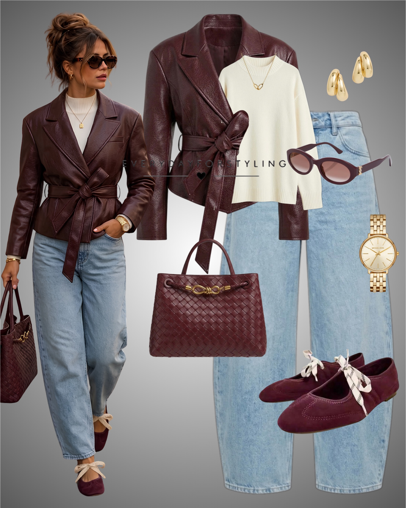 Burgundy Belted Leather Jacket, cream knit & jeans — the perfect rich-toned fall street style look 🍷

shein fall outfits, shein autumn outfits, fall outfits for women 2026, autumn outfits for women 2026, chic fall outfit ideas, autumn fashion outfit ideas, fall fashion trends 2026, autumn fashion trends 2026, shein fall fashion 2026, shein autumn fashion, casual fall outfits for women, elevated fall outfits, classy fall outfits for women, neutral fall outfits, burgundy fall outfits, fall layering outfits, trench coat fall outfit, pleated skirt fall outfit, fall workwear outfits women, uk autumn outfit ideas, us fall outfit ideas


#LTKootd #LTKTravel #LTKSeasonal