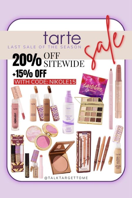 TARTE SALE! 20% OFF SITE WIDE + AN ADDITIONAL 15% OFF WITH CODE: NIKOLE15 ✨

Gifts For Her, Gift Ideas, Beauty Gifts, Stocking Stuffers for Her

#LTKGiftGuide #LTKHoliday #LTKsalealert