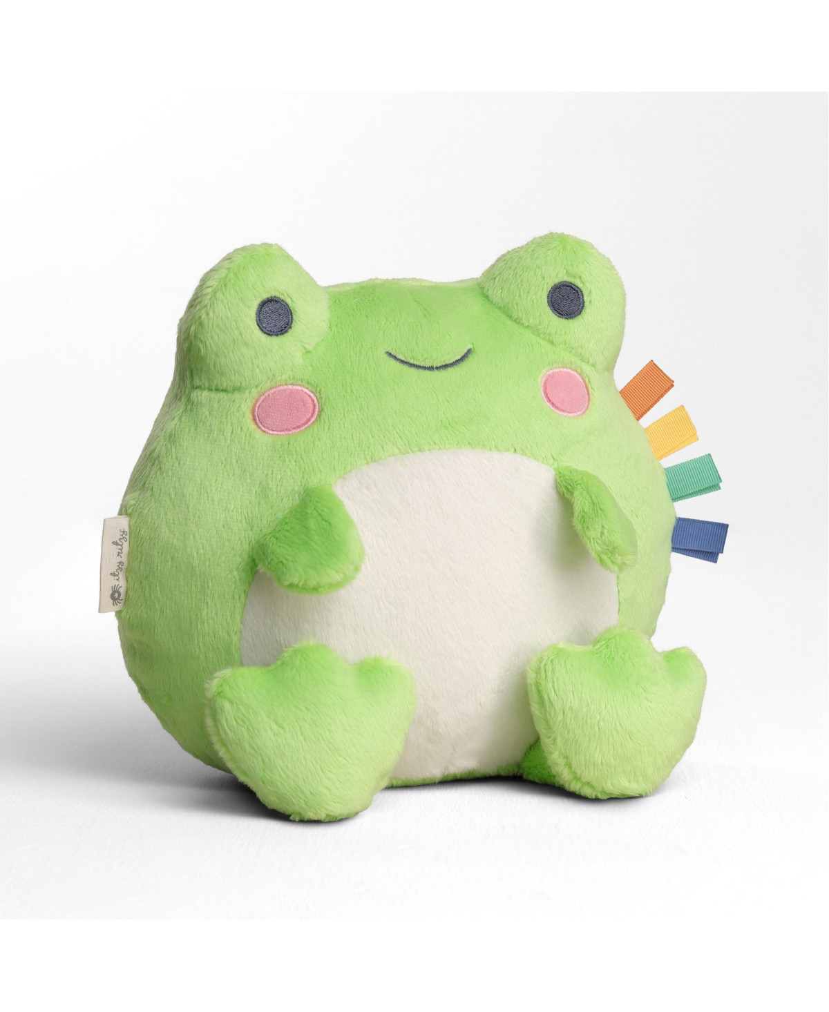 Itzy Ritzy Baby Sweetie Snuggles Frog - Green | Macy's