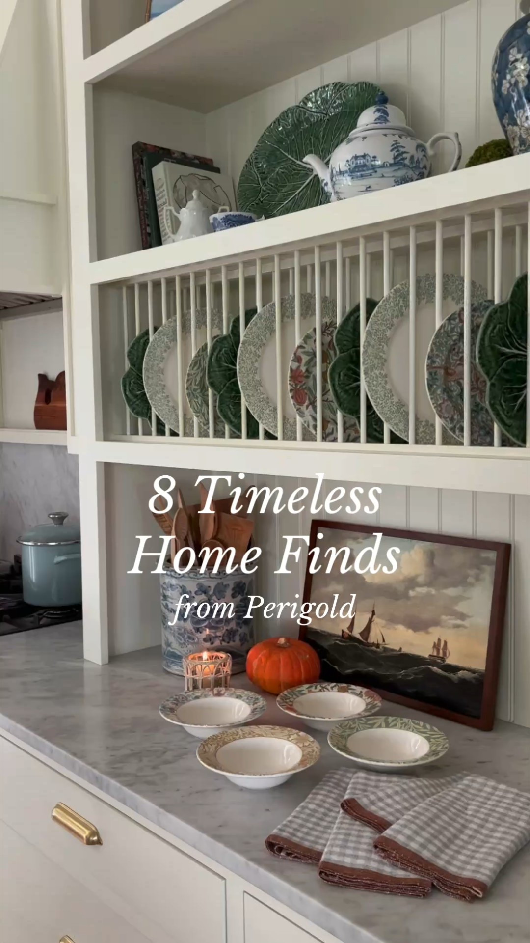 8 Timeless Home Finds from @perigold:

- Green stoneware mugs (color options–these are the perfect size and feel so nice in the hands)

- 12 piece dish set in the prettiest patterns (4 dinner plates, 4 salad plates, 4 cereal bowls) – these are stunning on their own and coordinate beautifully with other dishes, too.

- A showstopping blue and white teapot (so elegant and beautiful to display year round–the perfect gift for any home lover)

- Linen gingham napkins (color options)

- Gold bundt pan (we made the yummiest apple cider donut cake in it!)

- Green glass candlesticks

- Pretty stockpot (color options–we’ll be using this a lot for cozy soups and spiced ciders this season!)

-Drip coffee machine (color options)

#ad #perigold #homefortheholidays #PerigoldDesign #PerigoldPartner @smegusa #smeg @caravanhome #caravanhomedecor @juliskaofficial #juliska @nordicwareusa #nordicware @beatrizballcollection #beatrizball @by_spode #spode @lecreuset #lecreuset 


#LTKSaleAlert #LTKFindsUnder100 #LTKHome