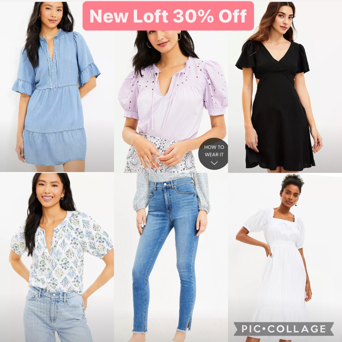 Loft finds 30% off #loft #spring #summer 

#LTKstyletip #LTKunder50 #LTKsalealert