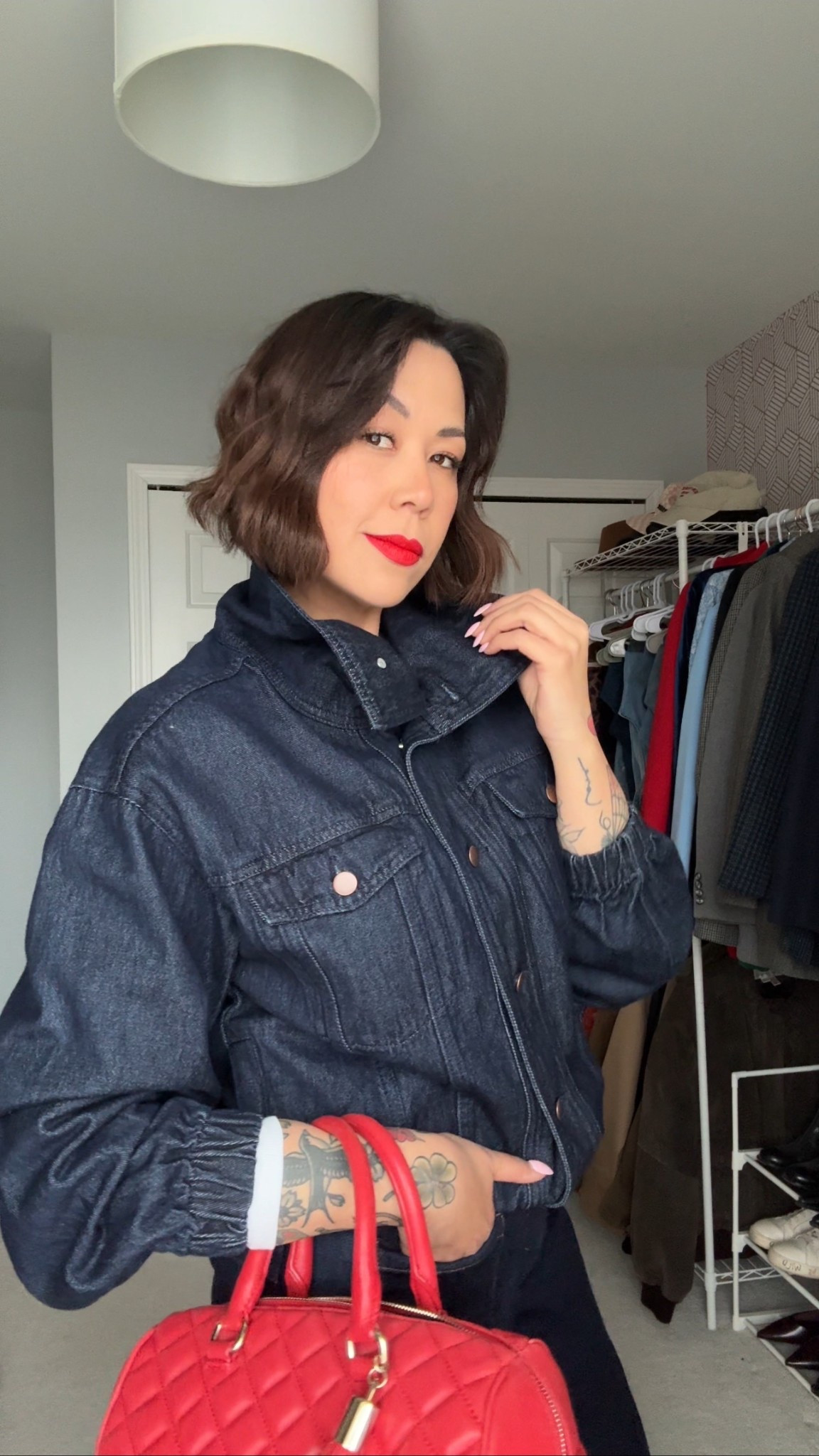 @Target bomber jacket denim
Talla Small