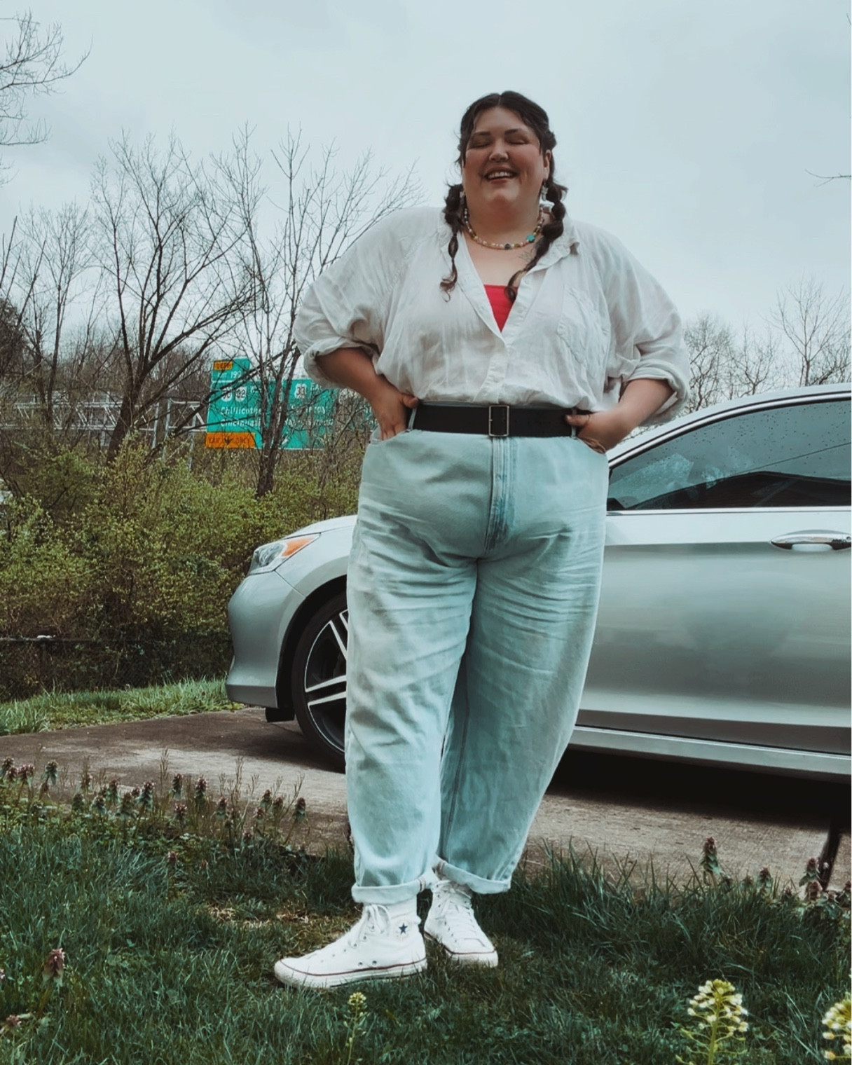 Another casual spring outfit 

#LTKplussize #LTKSeasonal #LTKmidsize