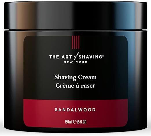 The Art of Shaving Sandalwood Shaving Cream for Men – Protects Against Irritation and Razor Bur... | Amazon (US)