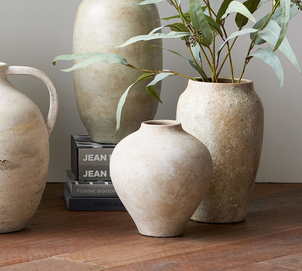 Artisan Handcrafted Terracotta Vase | Pottery Barn (US)