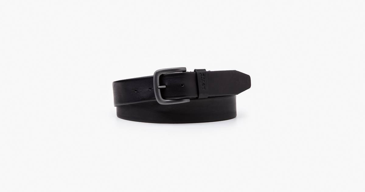 Tumbled Icon Belt - Black | Levi's® US | Levi's US