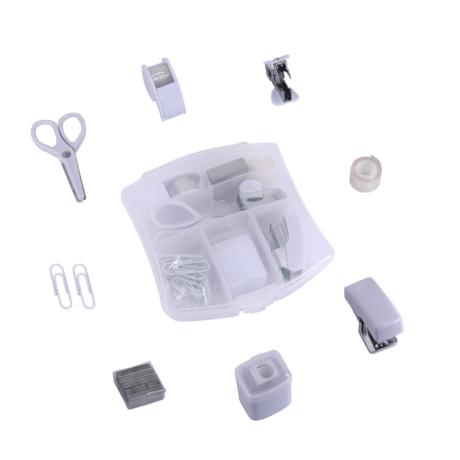 Mini Office Supply Kits – Includes Mini Stapler,Scissors, Staple Remover, Staples, Tape Dispens... | Amazon (US)