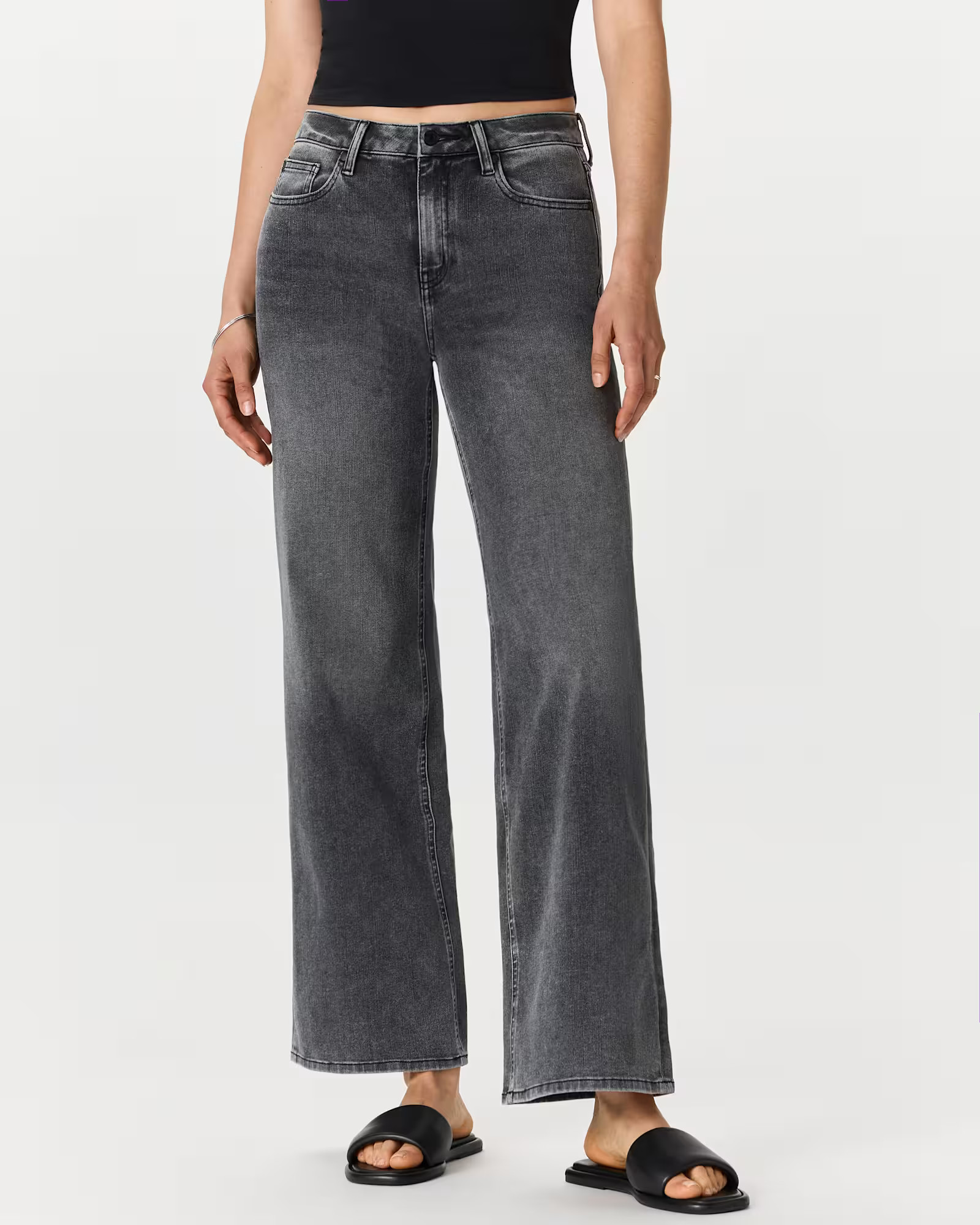 Bella Stretch Wide Leg Jeans | Quince