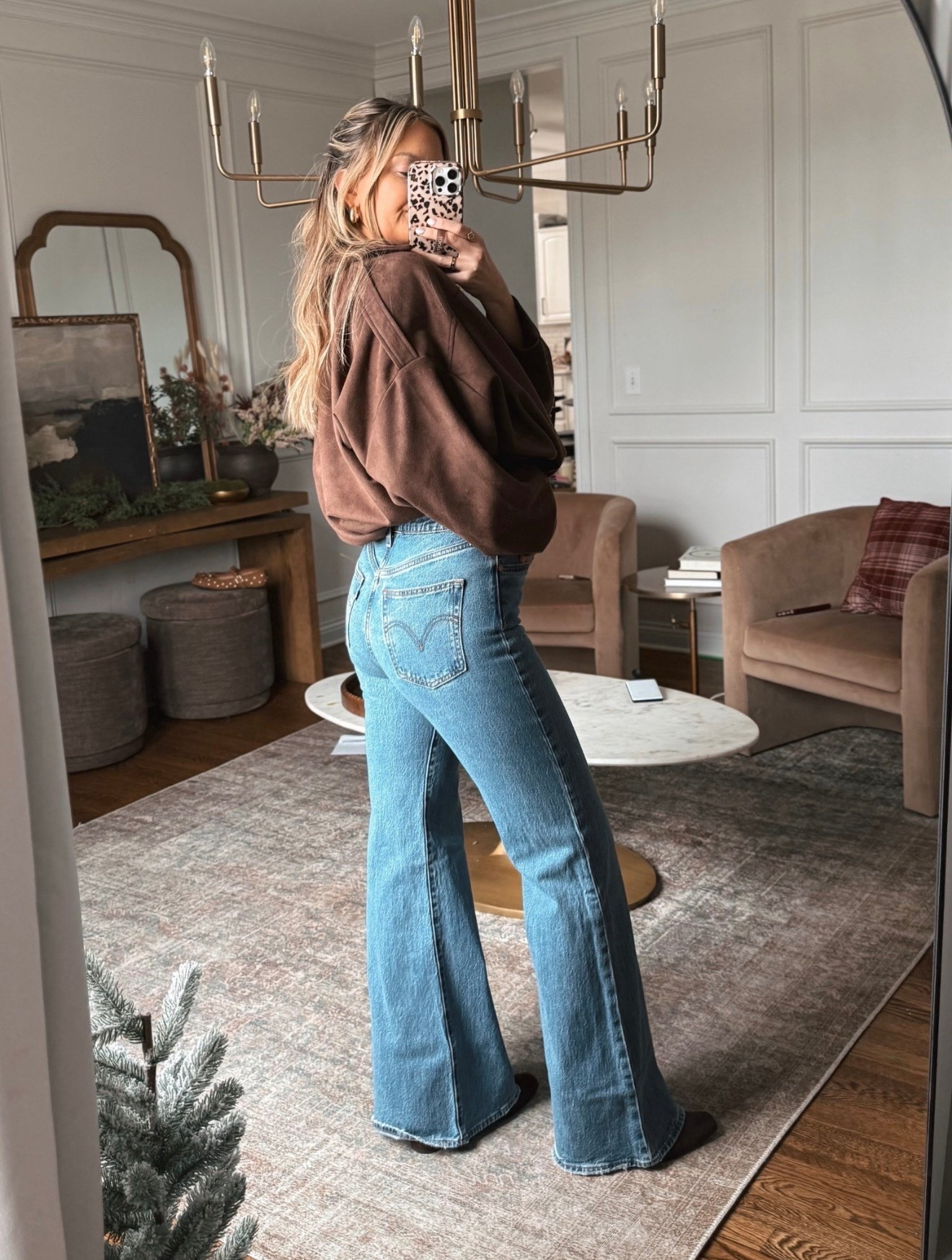 These booty lifting jeans are 🔥!! I am 5’8 and have the 34” inseam but have to wear heels with them! Otherwise I do a 32” inseam and wear my true to size 27. 

#LTKFindsUnder50 #LTKSaleAlert #LTKFindsUnder100