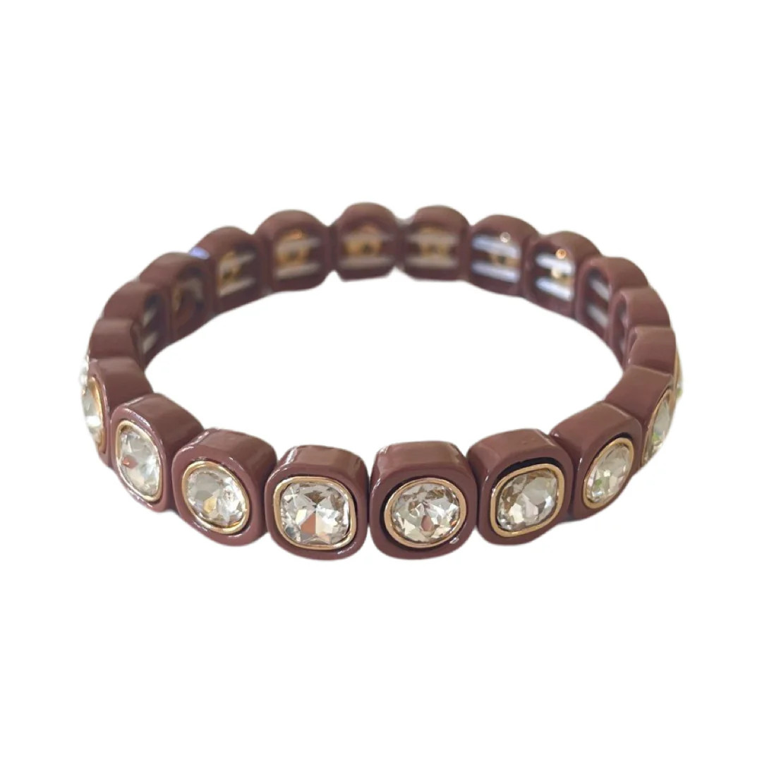 City Girl Petite Bracelet - Coffee | Smith and Co. Jewel Design