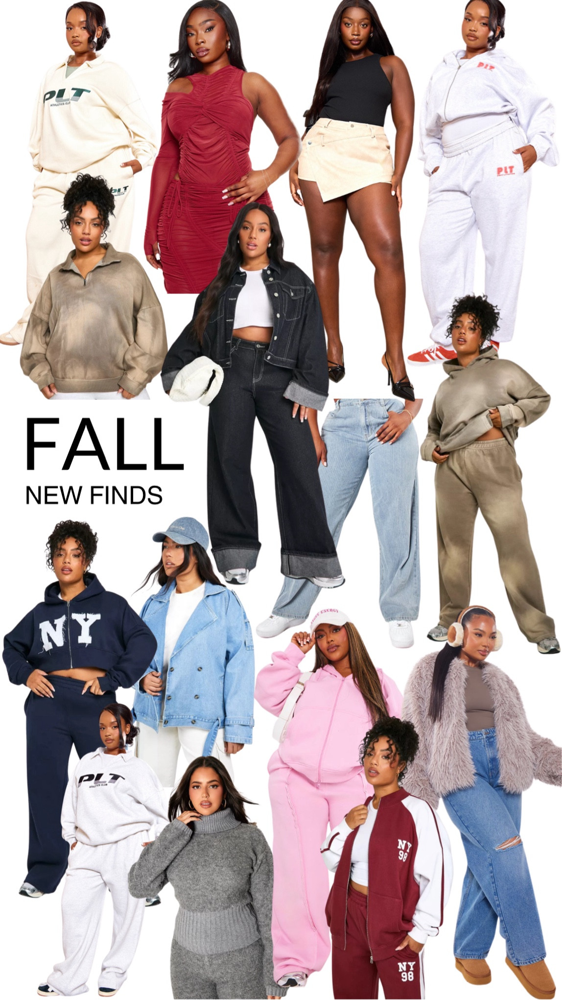 Fall haul🫶🏼 Love a good matching set for the cold months!!!

Fall outfit, matching set, streetwear, sweatpants, hoodie, coat, jeans, denim, plus size outfit 

#LTKPlusSize #LTKMidsize #LTKStyleTip
