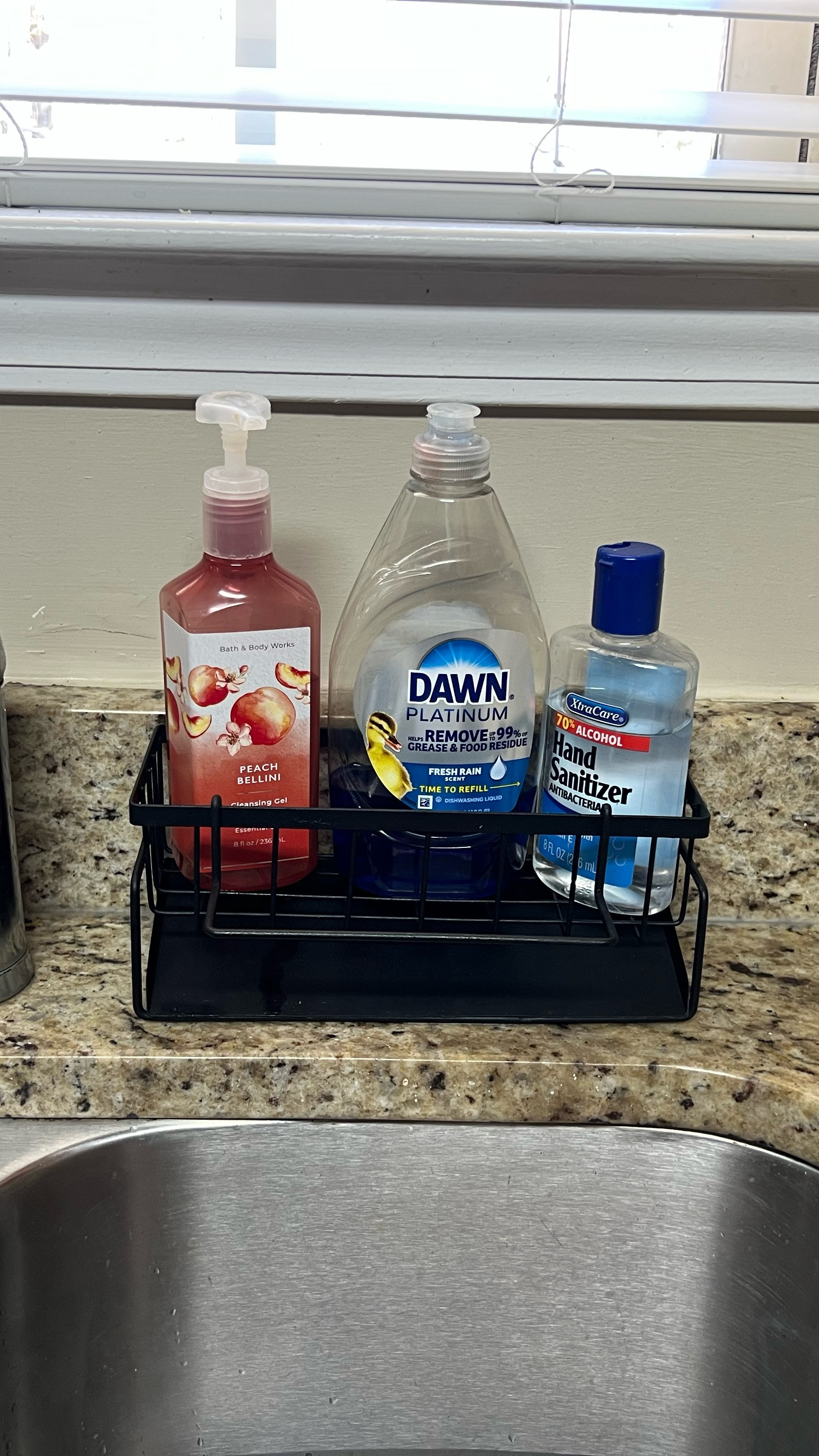 Soap organizer for sink. Perfect for soap and dish towel! 

#LTKWatchNow #LTKFamily #LTKHome