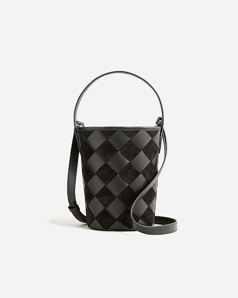 Berkeley woven bucket bag | J. Crew US