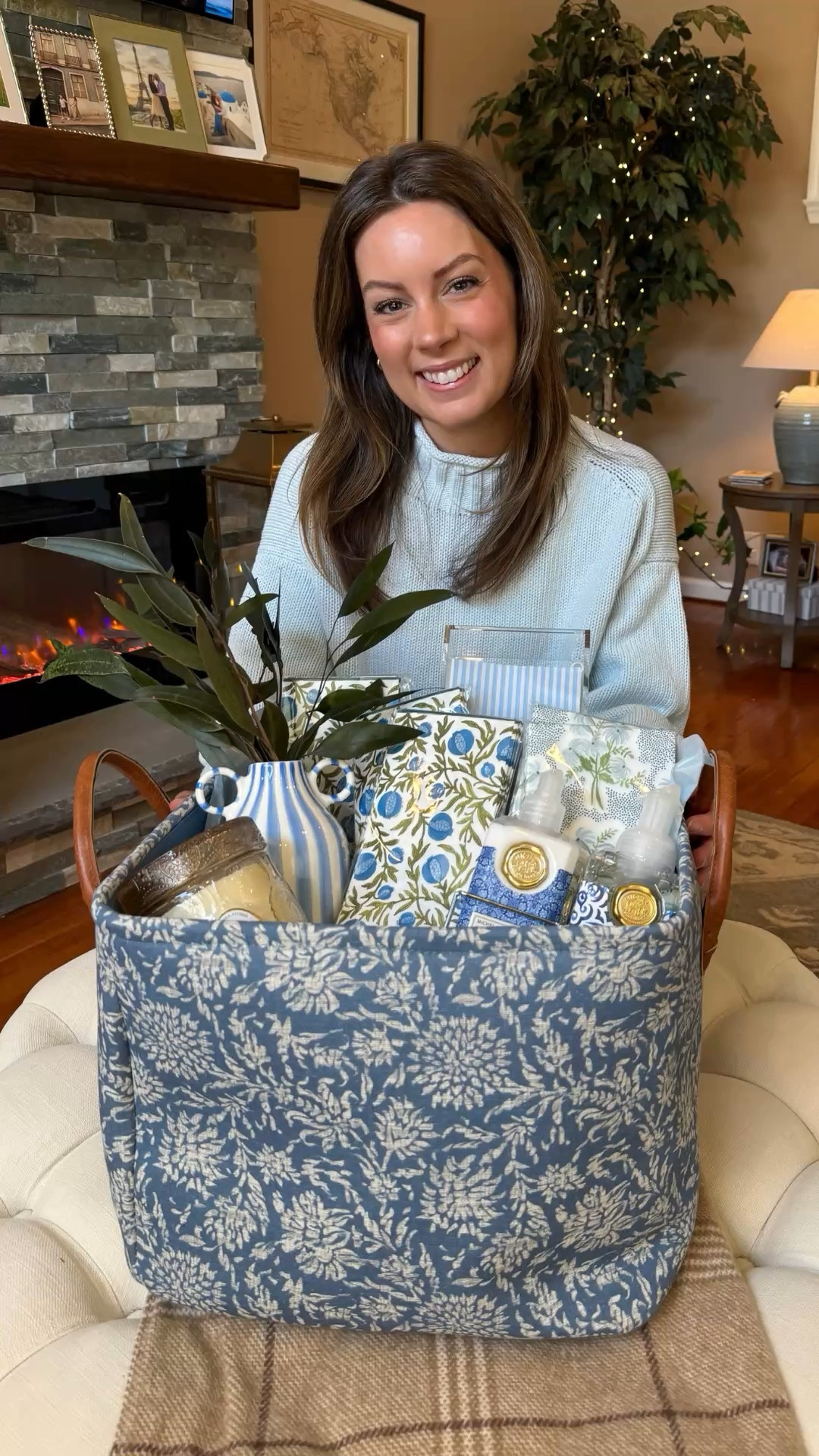 Mother’s Day Gift Basket Idea 🤗💙🩵

#LTKHome #LTKMothersDay #LTKSeasonal