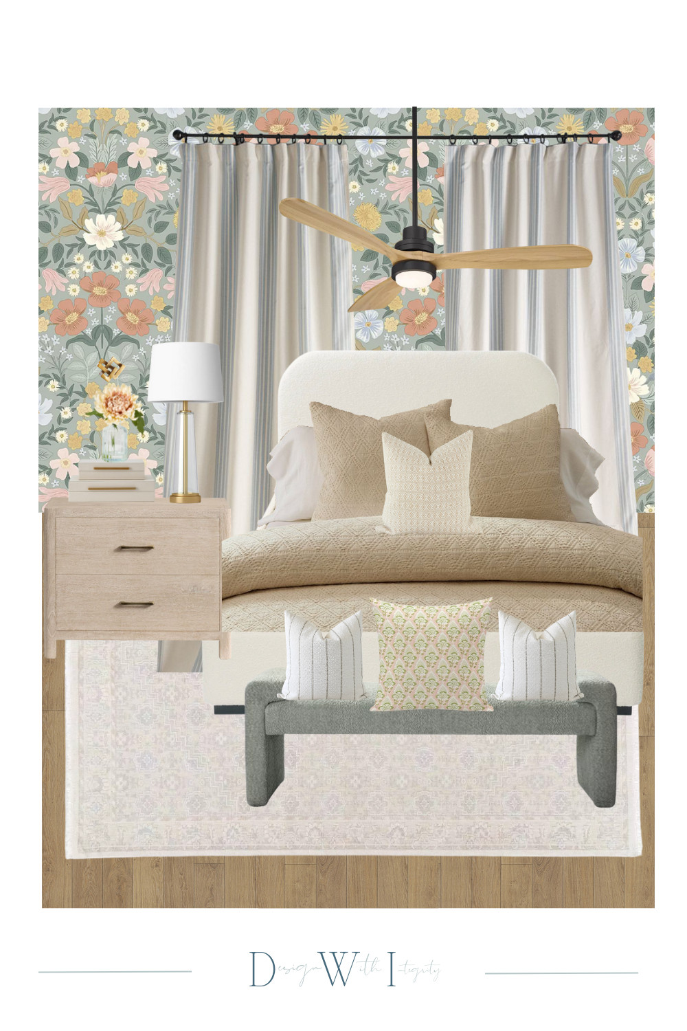 This bedroom mood board blends cozy textures with playful floral wallpaper, layered bedding, and statement lighting for a fresh yet timeless look. Neutral linens balance the colorful backdrop, while curated accessories add warmth and character. A perfect mix of comfort and style, this design shows how thoughtful details transform a bedroom into a retreat. Would you go bold with wallpaper or keep it simple with neutrals? Shop the look now on LTK.


#BedroomDesign #BedroomInspo #BedroomMoodBoard #BedroomRemodel #BedroomRefresh #BedroomGoals #InteriorDesignCommunity #InteriorDesignInspo #InteriorMoodBoard #InteriorDesignIdeas #HomeDecorInspiration #LTKHome #LTKBedroom #ShopThePost #DreamBedroom #HomeDecorIdeas #InteriorStyling #InteriorDesignGoals #BedroomDetails #BedroomDecorInspo #ModernBedroomDesign #CozyBedroomInspo #InteriorDesignLovers #InteriorDesignObsessed #HomeStylingInspo 

 #LTKHome