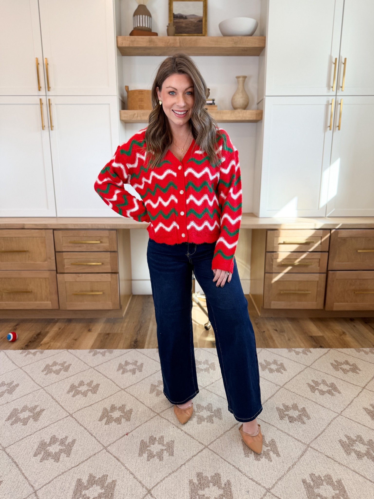 Amazon holiday sweater! Love the details on this one! Wearing a size small! 

#LTKHoliday #LTKU #LTKSeasonal