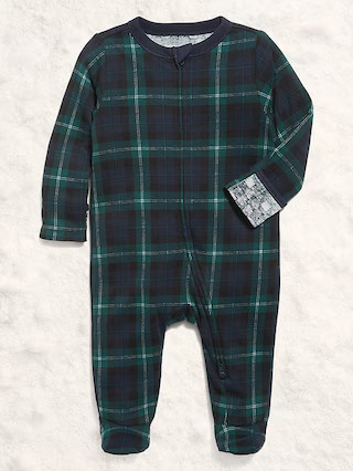 2-Way-Zip Sleep & Play Footed One-Piece for Baby | Old Navy (US)