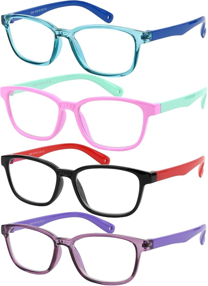 Yogo Vision Blue Light Blocking Glasses for Kids UV Protection Girls Boys Blue Light Glasses Anti... | Amazon (US)
