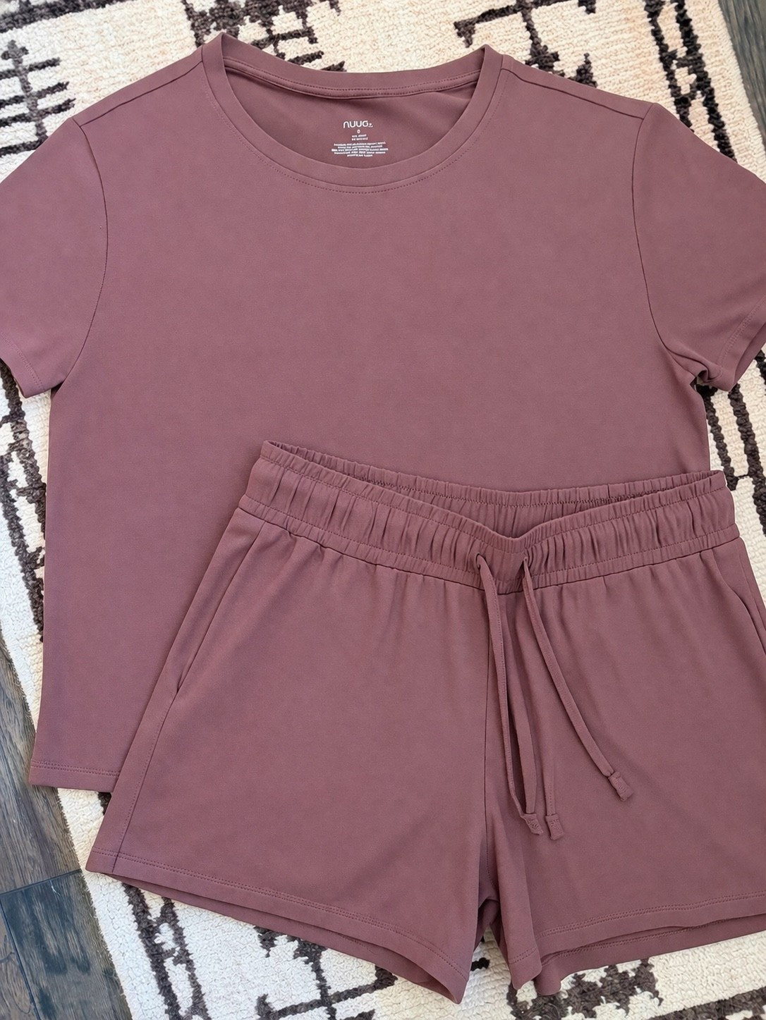 This set has been so good for sleeping & lounging. It’s super lightweight & breathable, so it doesn’t trap heat like most sets do. If you run hot at night, this is one of those pieces that actually makes a difference. The coffee color is really pretty in person & the fit is relaxed without feeling sloppy. I got size S for a loose, relaxed fit.

nuuds matching set - nuuds coffee set - cooling lounge set - breathable sleep set - hot sleeper pajamas - lightweight loungewear set - soft sleepwear set - comfy two piece set - casual lounge outfit - elevated loungewear - neutral lounge set - relaxed fit outfit - everyday basics - capsule wardrobe pieces - minimal style outfit - effortless outfit - mom style outfit - off duty look - cozy outfit ideas - spring lounge outfit - summer sleepwear - neutral outfit ideas

#LTKActive #LTKselfcare #LTKU